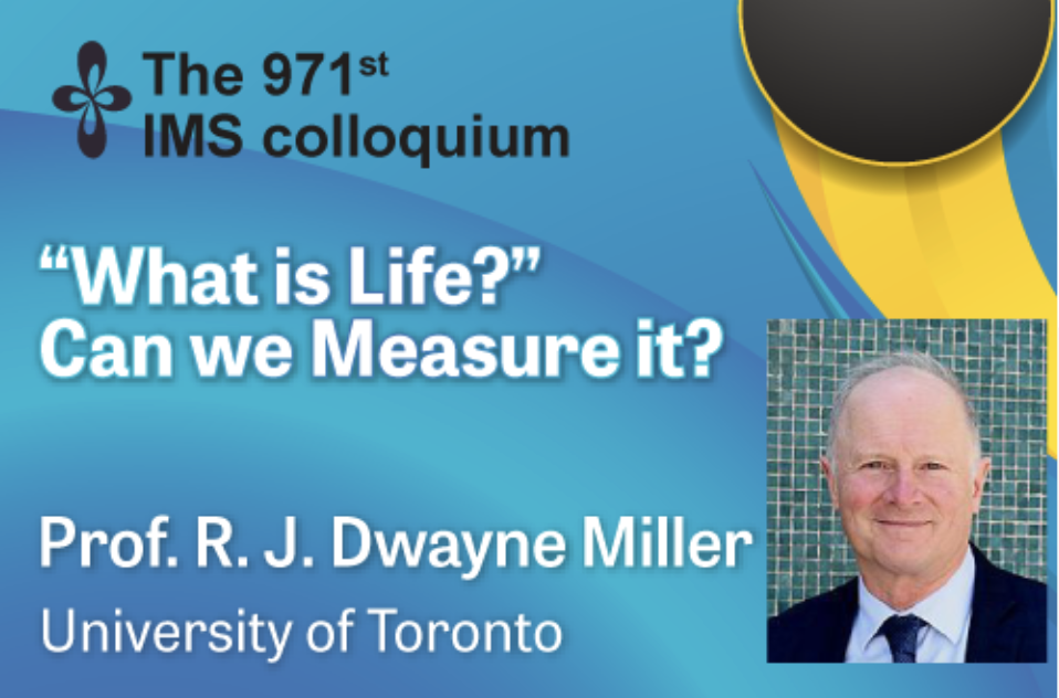 The 971st IMS colloquium