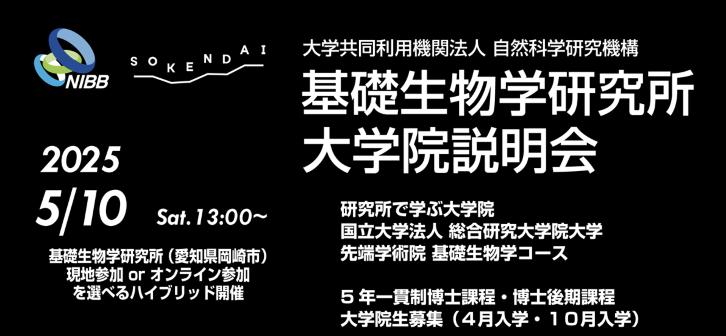 自然科学研究機構（NINS）ホームページ