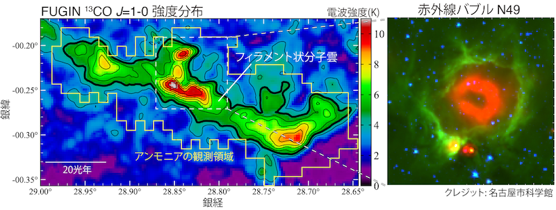 KAGONMAプロジェクト：アンモニア分子の広域観測でさぐる星間ガス雲の温度分布と星形成